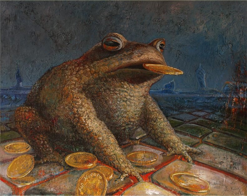 Contemporary art painting, picture