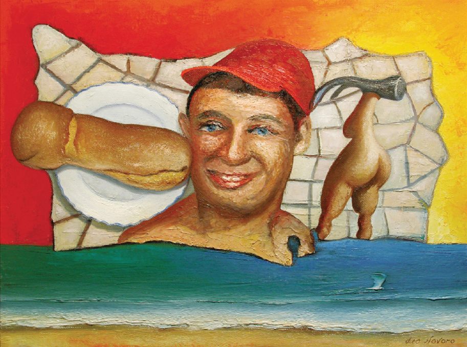 Contemporary art painting, picture