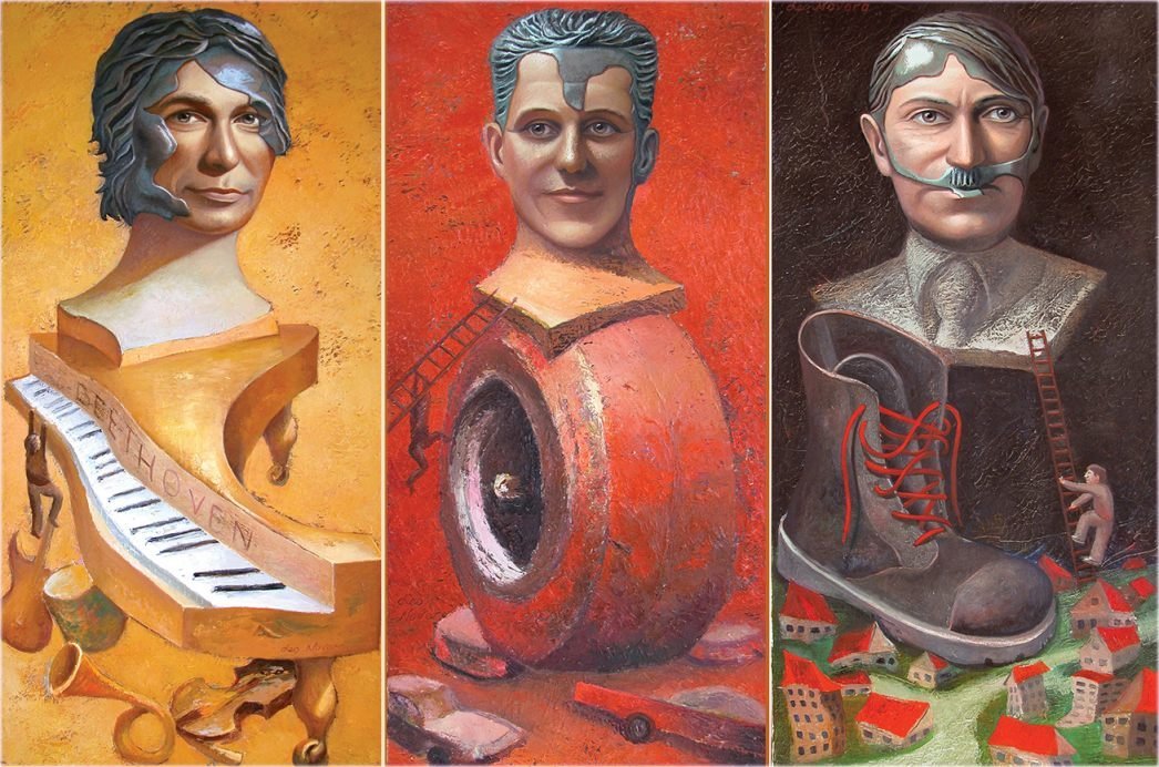 Contemporary art painting, picture