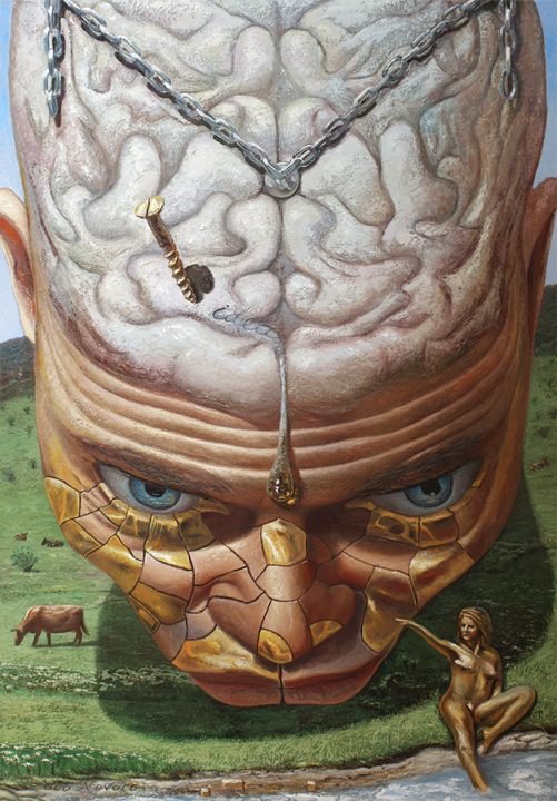 Contemporary art painting, picture