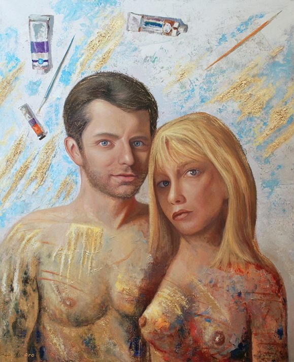 Contemporary art painting, picture