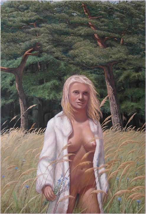 Contemporary art painting, picture