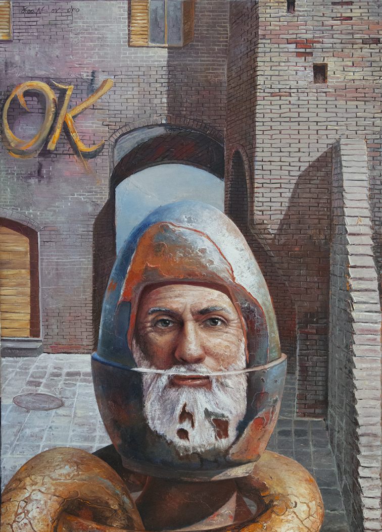 Contemporary art painting, picture
