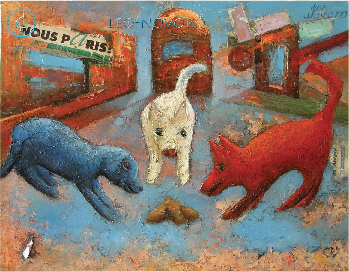 Contemporary art painting, picture